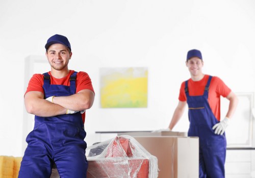 Van loading service for a UK man and van company