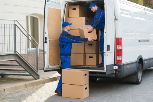 Local removals team managing access and parking challenges in Little Ilford