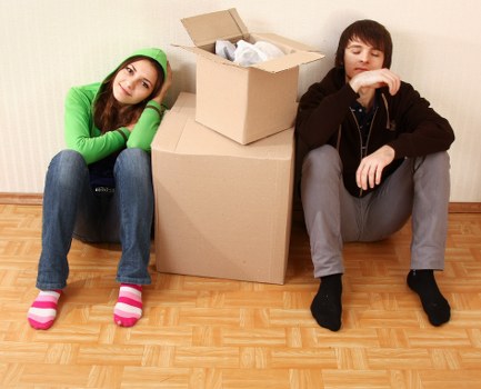 Professional movers handling furniture in Little Ilford street access conditions