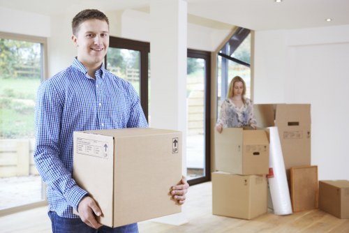 Organised moving day support for Little Ilford customers
