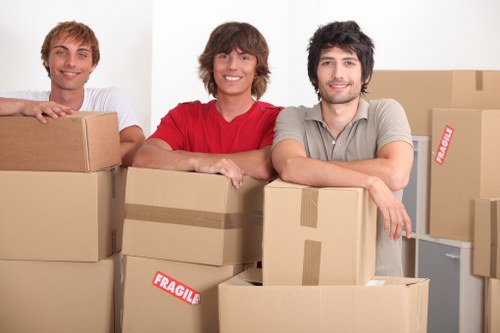 Waste removal and compliant disposal for moving services