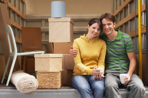 Complaint resolution process for a man with van service