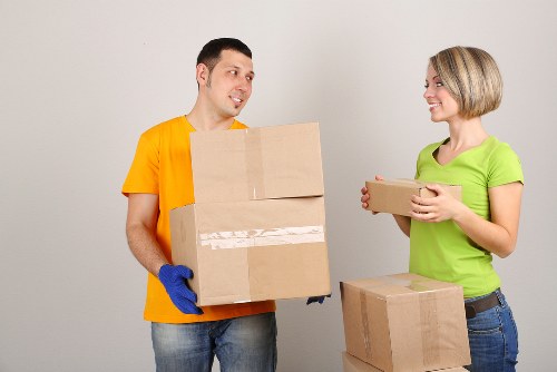 Furniture and appliance transport for a Little Ilford home move